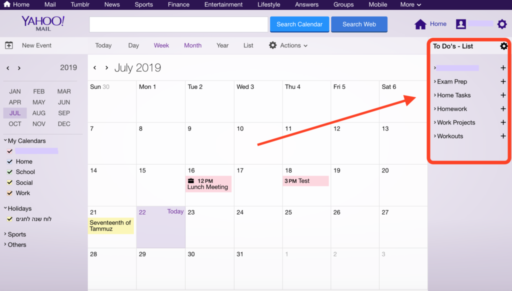 Yahoo Widgets Calendar Nady Tallou