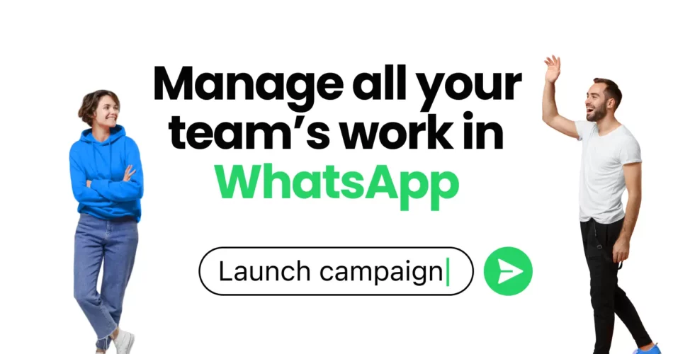 WhatsApp for Teams - Tasks, Project Management